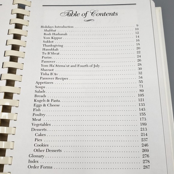 California Kosher Jewish Cuisine Cookbook Vintage 2001 Adat Ari El Synagogue - Picture 10 of 12